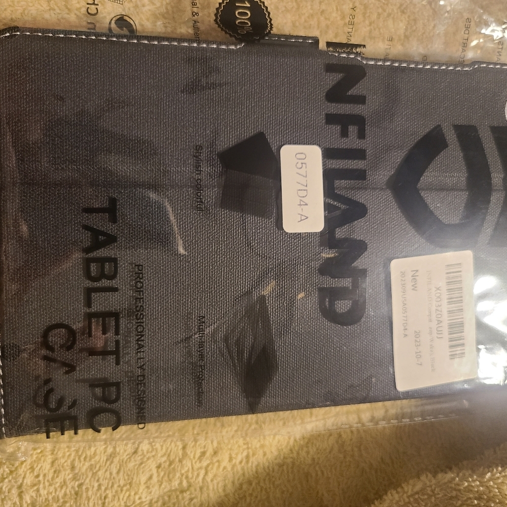 Infinland BLACK Samsung Galaxy Tab A9 8.7 Inch New Tablet Case 9 X 5 - Picture 6 of 11